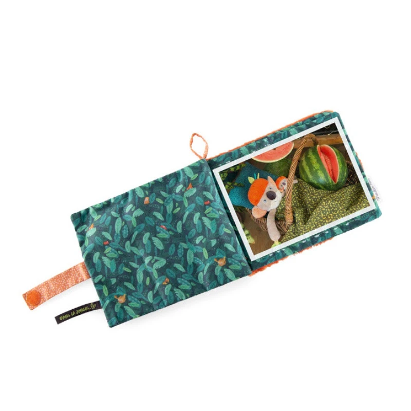 Album Photo Textile Panthère MOULIN ROTY Dans La Jungle 4 Album Photo Textile Panthère MOULIN ROTY Dans La Jungle – Image 2