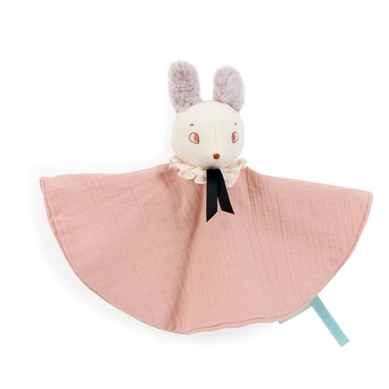 Doudou Souris Rose MOULIN ROTY Apres La Pluie 5 Doudou Souris Rose MOULIN ROTY Apres La Pluie – Image 3