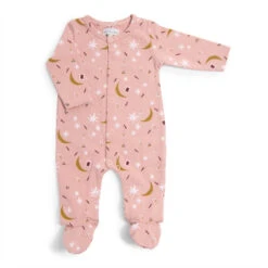 Pyjama En Jersey Rose étoiles 12m MOULIN ROTY Apres La Pluie