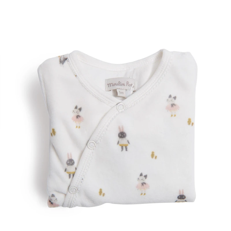 Pyjama En Velours 6m MOULIN ROTY Apres La Pluie 3 Pyjama En Velours 6m MOULIN ROTY Apres La Pluie
