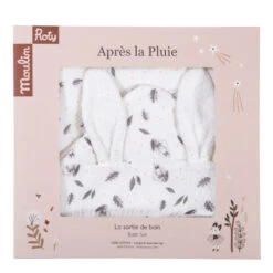 Sortie De Bain Lapin MOULIN ROTY Apres La Pluie 11 Sortie De Bain Lapin MOULIN ROTY Apres La Pluie -Moulin Roty alp sortie de bain lapin 4