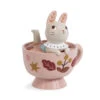 Tirelire Lapin MOULIN ROTY Apres La Pluie -Moulin Roty alp tirelire lapin