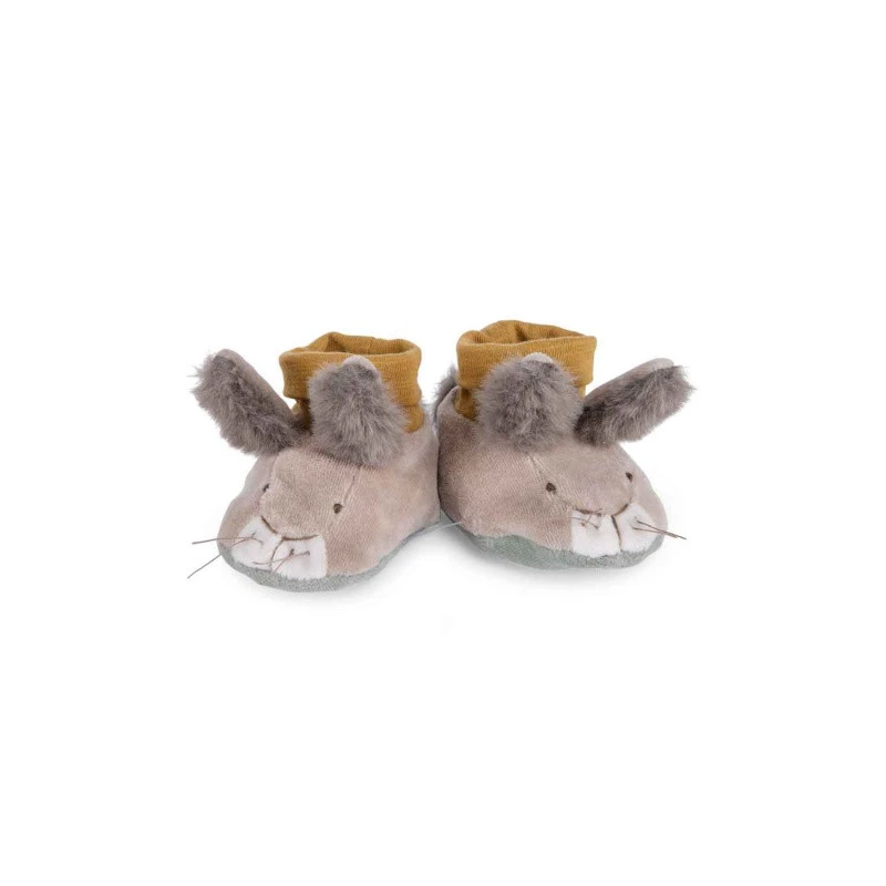 Chaussons Lapin MOULIN ROTY Trois Petits Lapins 4 Chaussons Lapin MOULIN ROTY Trois Petits Lapins – Image 2