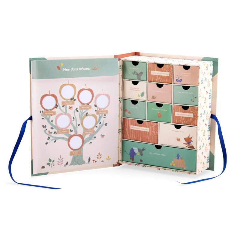 Coffret Naissance MOULIN ROTY Pomme Des Bois 4 Coffret Naissance MOULIN ROTY Pomme Des Bois – Image 2