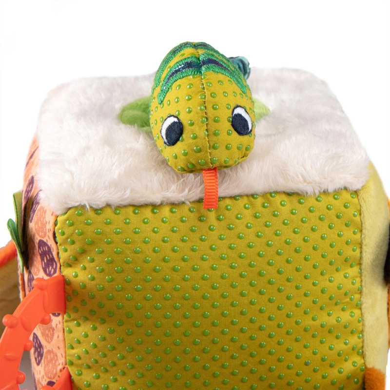 Cube D'activités En Tissu MOULIN ROTY Dans La Jungle 4 Cube D'activités En Tissu MOULIN ROTY Dans La Jungle – Image 2