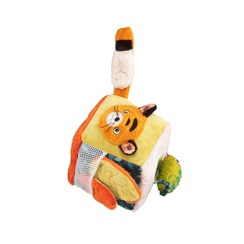 Cube D'activités En Tissu MOULIN ROTY Dans La Jungle 3 Cube D'activités En Tissu MOULIN ROTY Dans La Jungle