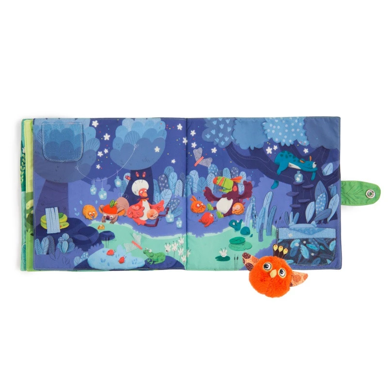 Grand Livre D'activités En Tissu MOULIN ROTY Dans La Jungle 5 Grand Livre D'activités En Tissu MOULIN ROTY Dans La Jungle – Image 3