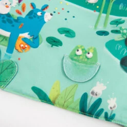 Grand Livre D'activités En Tissu MOULIN ROTY Dans La Jungle 16 Grand Livre D'activités En Tissu MOULIN ROTY Dans La Jungle -Moulin Roty dlj grand livre tissu activites 6