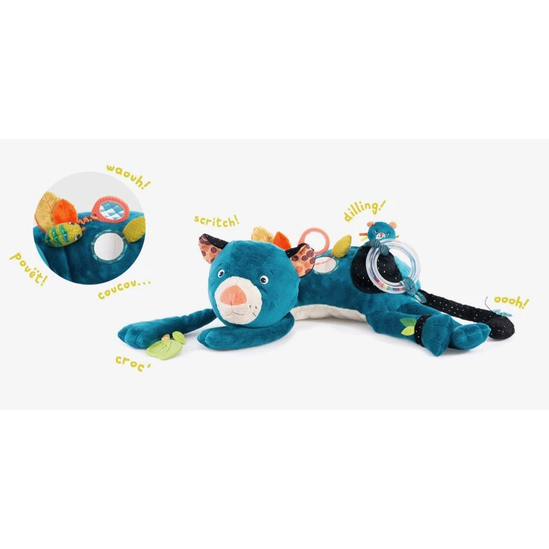 Grande Panthère Zimba D'activités MOULIN ROTY Dans La Jungle 2 Grande Panthère Zimba D'activités MOULIN ROTY Dans La Jungle