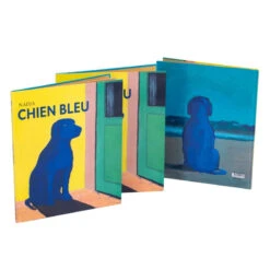 Livre "Chien Bleu De Nadja" MOULIN ROTY Ecole Des Loisirs -Moulin Roty gcel livre chien bleu de nadja 2