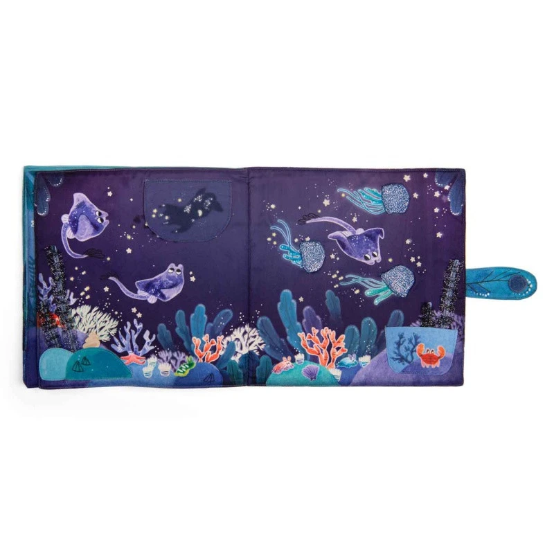 Grand Livre D'activités En Tissu MOULIN ROTY Les Aventures De Paulie 5 Grand Livre D'activités En Tissu MOULIN ROTY Les Aventures De Paulie – Image 3