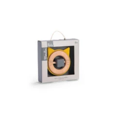 Hochet Anneau Bois Et Silicone Chat MOULIN ROTY Les Moustaches -Moulin Roty hochet anneau bois et silicone chat moulin roty les moustaches 3