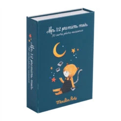 Cartes "Mes 12 1ers Mois" MOULIN ROTY Les Moustaches -Moulin Roty lmo cartes mes 12 1ers mois 2