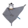 Doudou Lange Chat Gris Clair MOULIN ROTY Les Moustaches -Moulin Roty lmo doudou lange chat gris clair