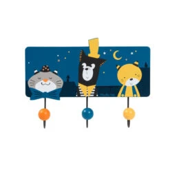 Porte-manteau 3 Patères MOULIN ROTY Les Moustaches