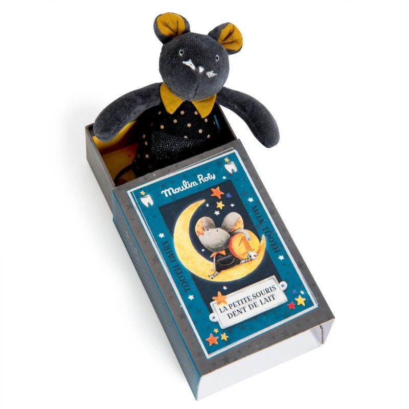 Souris Dent De Lait MOULIN ROTY Les Moustaches 5 Souris Dent De Lait MOULIN ROTY Les Moustaches – Image 3
