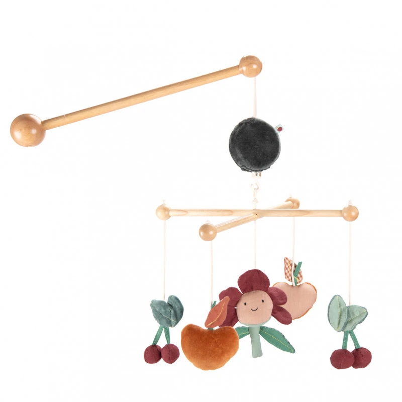 Mobile Musical à Croisillon MOULIN ROTY Pomme Des Bois 4 Mobile Musical à Croisillon MOULIN ROTY Pomme Des Bois – Image 2