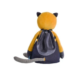 Peluche Chat Géant Moutarde Lulu MOULIN ROTY Les Moustaches -Moulin Roty peluche chat geant moutarde lulu moulin roty les moustaches 1