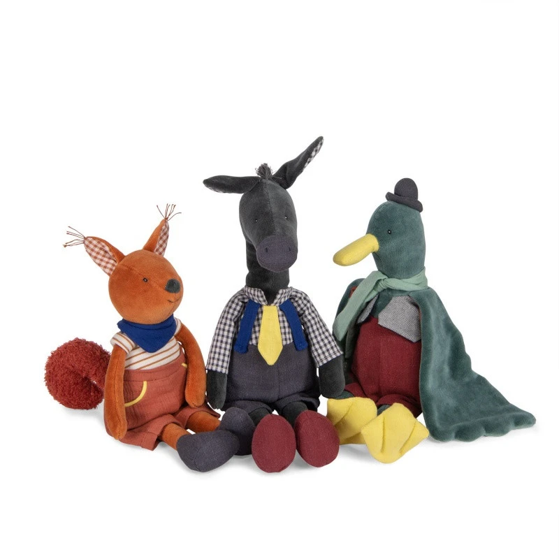 Poupée Canard Simonet MOULIN ROTY Pomme Des Bois 7 Poupée Canard Simonet MOULIN ROTY Pomme Des Bois – Image 5