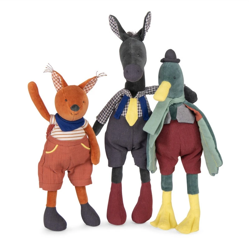 Poupée Canard Simonet MOULIN ROTY Pomme Des Bois 8 Poupée Canard Simonet MOULIN ROTY Pomme Des Bois – Image 6