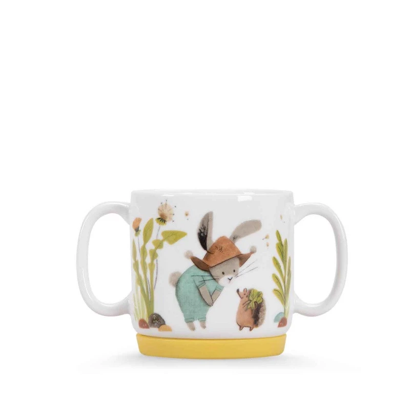 Set De Vaisselle En Porcelaine MOULIN ROTY Trois Petits Lapins 9 Set De Vaisselle En Porcelaine MOULIN ROTY Trois Petits Lapins – Image 7