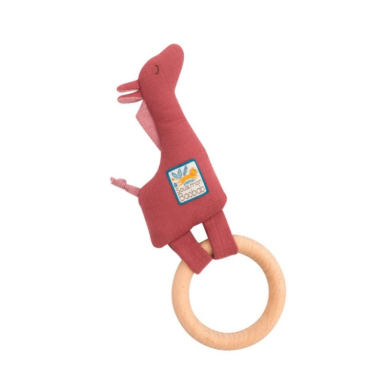 Anneau-hochet En Bois Girafe MOULIN ROTY Sous Mon Baobab 3 Anneau-hochet En Bois Girafe MOULIN ROTY Sous Mon Baobab