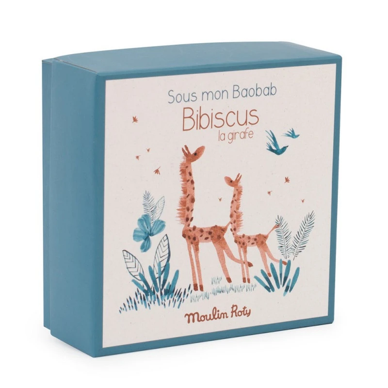 Doudou Attache-tétine Girafe MOULIN ROTY Sous Mon Baobab 4 Doudou Attache-tétine Girafe MOULIN ROTY Sous Mon Baobab – Image 2