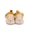 Chaussons En Cuir Lion 6/12m MOULIN ROTY Sous Mon Baobab
