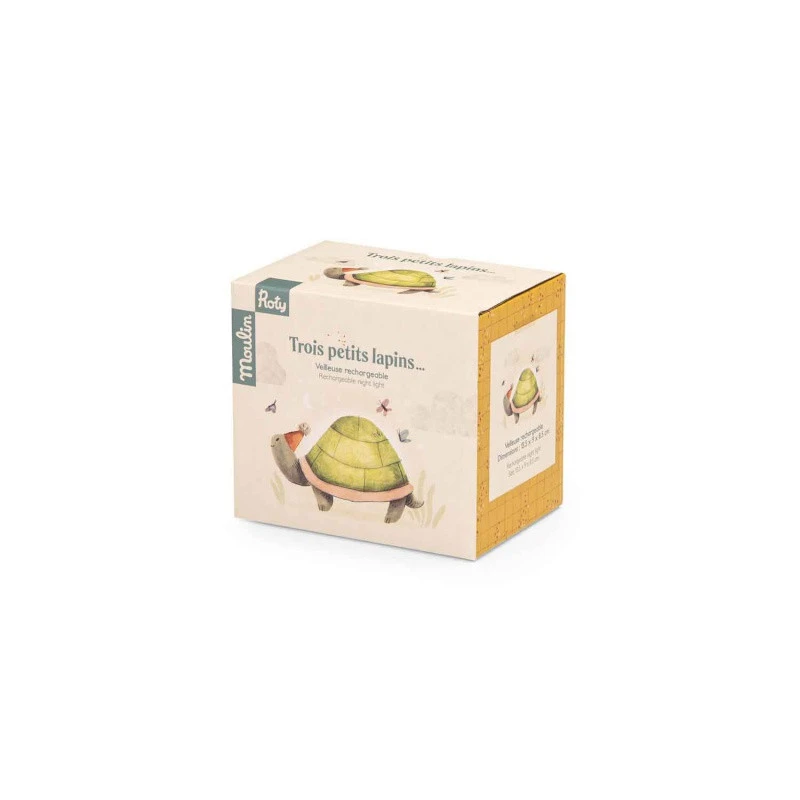 Veilleuse Tortue Usb MOULIN ROTY Trois Petits Lapins 8 Veilleuse Tortue Usb MOULIN ROTY Trois Petits Lapins – Image 6